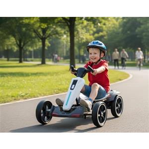 WITIT INTERIORS WITIT Moto Motore Auto Automobile Macchina elettrica per Bambini Bambino Bambina Radiocomandata Rossa o Bianca F1-2025 12V 4,5 AH 2 Motori 390W Bluetooth, LED, Telecomando carico Max 30 kg (Bianco)