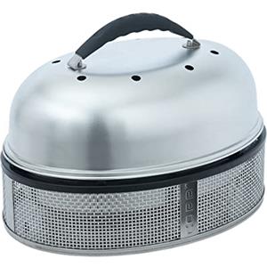 Cobb Supreme Deluxe 2.0 600-1 - Barbecue a carbonella, dimensioni griglia: 50 x 36 cm, coperchio + piastra per griglia, grande grill, per 12 persone, barbecue da tavolo, grill compatto, per barbecue e