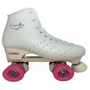 Monticonesport Pattino Edea ESORDIO - Telaio MIRAGE - Pattino a rotelle per pattinaggio artistico. Prodotto da personalizzare con scelta del modello delle ruote (215 (32 eu))