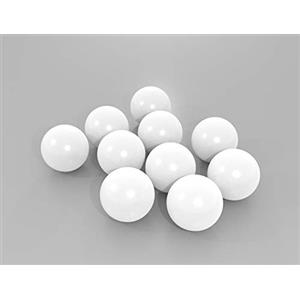 Roberto Sport Set 10 Palline per Calciobalilla, Bianco