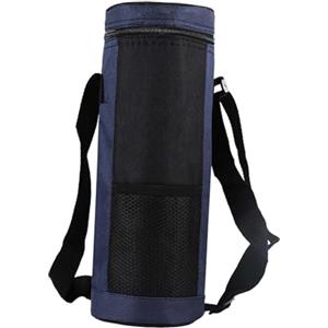 Baoblaze Borsa Porta Borraccia con Tracolla Regolabile, Borsa a Tracolla per Borraccia da 2 Litri, per Palestra da Uomo, Blu