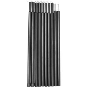 Generico Pali di supporto per tettoia da tenda - Asta per vela pieghevole da 200 cm 78,74 pollici, per tenda da sole in ferro verniciato | Kit supporto per parasole portatile per uso esterno in spiaggia
