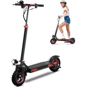 Tysqum Monopattino Elettrico Adulti Fuoristrada, Batteria 48V 18Ah, Ruote 11 Off-road, Doppia Sospensione, Freni a Disco, Carico 150kg, Modalità Risparmio 25km/h, Scooter Pieghevole Professionale