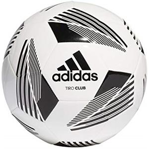 Adidas, Tiro Club, Pallone Da Calcio, Bianco Nero, 5, Unisex Adulti