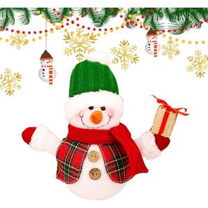 Generico Decorazioni A Forma di di Neve,Centrotavola A Forma di Bambola con Luce - Statuine per Natale | per La Festa Inverno Casa FESTIVITÀ Scrivania Interno Pranzo Casa Tavolo