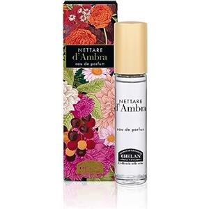 Helan, Nettare d'Ambra - Profumo Donna Sensuale Floreale, Eau de Parfum Femminile Sentori Gourmand di Vaniglia, Profumi Donna Leggeri con Fragranza Orientale di Patchouli e Legni, Made in Italy, 10 ml
