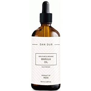 Dan-Dur Olio di marula, organico, puro al 100%, spremuto a freddo, antietà, idratante, riequilibrante, per viso, corpo, capelli e unghie (50 ml)