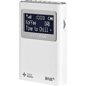 Sangean A500313 Radio DPR-39, Bianco