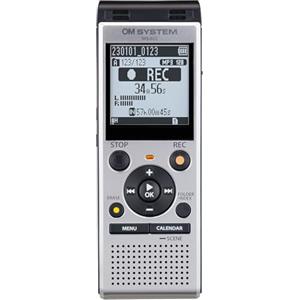 OM SYSTEM WS-882 Registratore vocale digitale di alta qualità con microfoni stereo, 6 scene di registrazione, USB diretta, filtro voce low-cut, memoria da 4 GB, bilanciamento vocale, VCVA