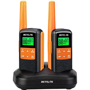 Retevis RT649 Walkie Talkie, IP65 Walkie-Talkie Ricaricabile con Batteria