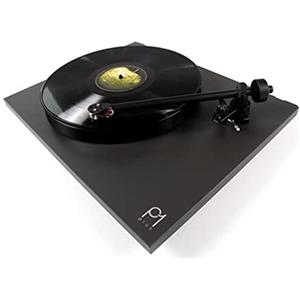 Rega - Giradischi Planar 1 Plus con finitura bianca opaca, cartuccia al carbonio Rega e pre-amplificatore stage/phono incorporato, Versione 2021.