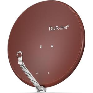 DUR-line Select - Parabola satellitare in alluminio, 75 cm/80 cm