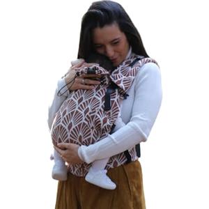 Neko SWITCH Baby-Marsupio Neonato Portabebè Regolabile Ergonomico Neonato Zaino Porta Bimbo e Bebè (Kidonya Mocha misto Lino), 1.0 Count, 1.2 kilograms