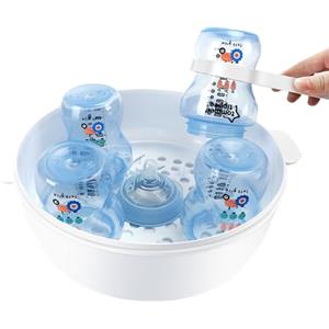Generic Cleaner a vapore microonde - organizzatore di bottiglie per bambini, sterilizzatore le tavolette bambini | Rack ciucini domestici con funzionalità asciugatura rapida, contenitore stoccaggio sicuro gio