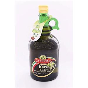 DUE ESSE OLIO EXTRAVERGINE DI OLIVA BOTTIGLIA DA 1 LITRO COPPINI 100% ITALIANO ESTRATTO A FREDDO