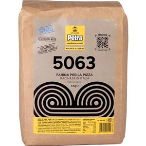 FARINA PETRA 5kg Petra 5063 Farina di Grano Tenero Tipo 0 W 260-280 per Pizza Napoletana e Teglia | Alta Idratazione 70%