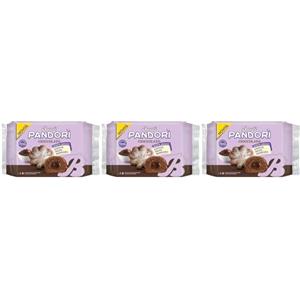 Generico Merenda Merendina per bauli pandorì Classico o al Cioccolato, 150g, Disponibile in Confezioni da 3, 6 o 12 (3 Pezzi, Cioccolato)