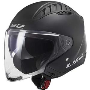 LS2, Casco Moto Jet COPTER II SOLID Matt Black, XS