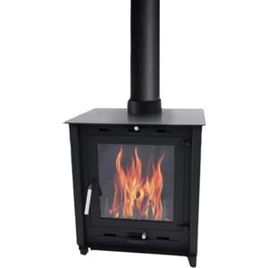 Mon Mobilier Design SOLARIS Stufa a legna ad accumulo 8,8-12 kW - tronchi da 45 cm - alta efficienza