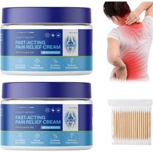 Eeiiey Arthromax Crema per alleviare il dolore, crema articolare all'acido ialuronico, gel ad azione rapida per la cura delle articolazioni, per dita dei piedi, dita, mani, gambe e braccia (2)