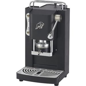 FABER COFFEE MACHINES | 3.0 PRO ESSENTIAL | Macchina Caffè ESE 44mm Compatta con, Tanica in Vetro, Portacialda Estraibile e Pressacialda Ottone Regolabile (Black, CROMO)