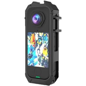 Generico Lega di alluminio gabbia telaio Per Insta 360 X4 Air Cassa di protezione a prova di urti e resistente alla caduta Accessorio di espansione Cassa di protezione della gabbia