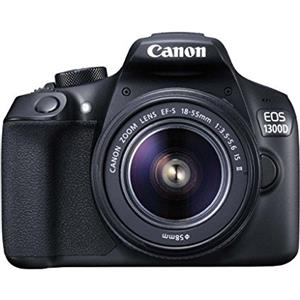 Canon EOS 1300D EF-S 18-55 IS II - 55 is fotocamera reflex nero