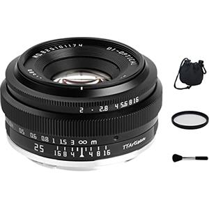TTArtisan 25mm F2 APS-C telaio grande apertura manuale obiettivo ritratto per Nikon Z Mount fotocamera mirrorless Z5 Z6 Z7 Z6II MarkII Z7II Zfc