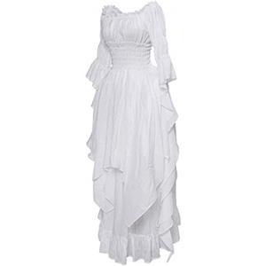Generico Abito vittoriano costume rinascimentale donna gotico abito da strega