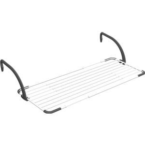 GIMI Vileda Brezza Extend Stendibiancheria Estensibile In Acciaio E Resina, Da Balcone, Spazio Stenditura 20 mt, 188 x 55 x 30 cm