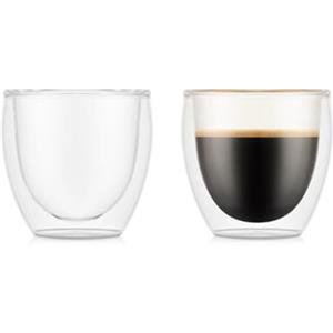 Bodum Pavina 4557-10 Set 2 bicchieri da caffè 0,08 litri