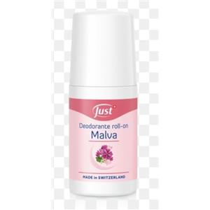 SwissJust Just Deodorante Roll-on Malva, Made in Svizzera, Rosa