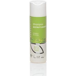 VERDESATIVA Shampoo Ristrutturante 200 ml - Naturale e Vegan per Capelli Secchi e Danneggiati con Canapa e Aloe