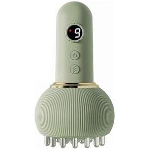 QIAKEFE Dispositivo di drenaggio linfatico, massaggiatore senza fili anti-cellulite per gambe e braccia, massaggiatore elettrico a 9 marce, per tonificare la pelle su gambe, braccia e bauc (verde)