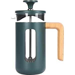 La Cafetière Pisa Caffettiera in acciaio inox 3 tazze French Press, verde, in confezione regalo