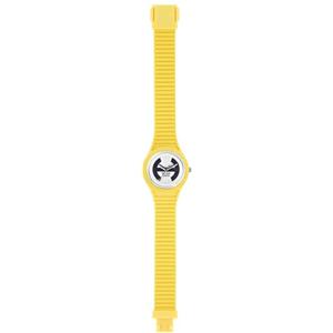 HIP HOP, Collezione Solare, Orologio Donna, Cinturino in Silicone Regolabile, Quadrante Bianco, Pratica Chiusura, Cassa 34 mm, Movimento Solo Tempo Miyota 2036, Resistente all'Acqua