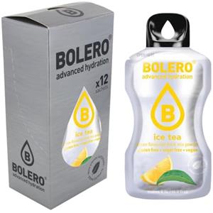 Bolero Bastoncini da bolero 12 x 3 g, sufficienti per 0,5 litri di bevanda senza zucchero e anidride carbonica, senza aspartame, addolciti con Stevia.
