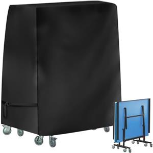 GBKDQQ Copertura per tavolo da ping pong, 210D Oxford impermeabile, protezione per tavolo da ping pong, copertura per tavolo da ping pong per interni ed esterni, 165x70x185cm
