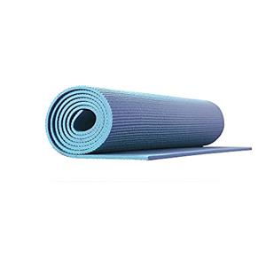 IlGruppone Tappetino Yoga Fitness Ginnastica Tappeto Palestra Antiscivolo Arrotolabile 61 x 173 Cm Pilates Workout - Azzurro