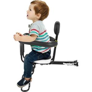 HarBin-Star - Seggiolino per bambini, seggiolino per bicicletta, seggiolino anteriore con staffa di sicurezza e pedale, seggiolino per bambini fino a 40 kg, da 6 mesi a 3 anni