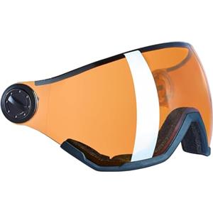 BLACK CREVICE Visiera di ricambio con protezione completa, visiera di ricambio per casco da sci Arlberg, Gstaad, Saalbach & Silvretta, 5 colori, con rivestimento anti-appannamento e protezione UV 400