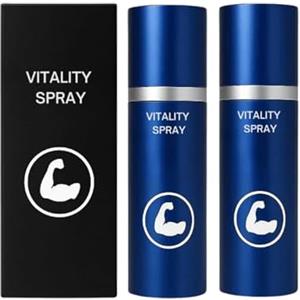 Generico Spray Vitality, Spray Per L'erezione Maschile, Olio Vitality, Ingredienti Naturalmente Potenti, Risultati Immediati, Aumenta Il Fascino Maschile, Aumenta La Fiducia in Se Stessi (2pcs)