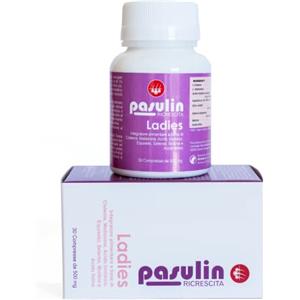 Pasulin Ladies - Integratore Capelli e Unghie Donna con Biotina, Zinco e Selenio, Supporto al Benessere di Capelli e Unghie, 30 Compresse
