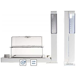 CLASSE ITALY VIVO Vapo Jet | Vaporiera Istantanea, Salva Spazio, Vaporiera Elettrica | Cottura al vapore, utile anche per sterilizzare