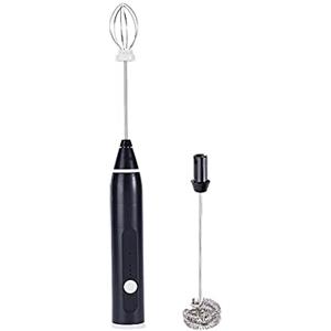 SEIWEI Sbattitore a immersione, frusta elettrica, mini frullatori portatili a 3 velocità, miscelatore per torte per la raccolta di alimenti per la cottura, impastatrici per impasti in acciaio inossidabile