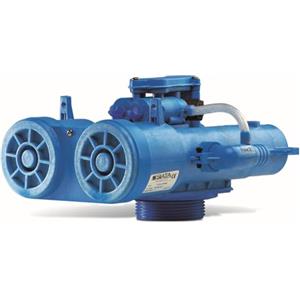 AQUATECNICA AcquaHOME® Valvola di Controllo SIATA V132A Eiettore Blu - Testata Ricambio per Addolcitore uso domestico - Compatibile con tutte le centraline vecchia generazione - Portata fino a 7 m3/h -
