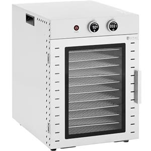 Royal Catering Essiccatore per alimenti 1000 W 12 ripiani 40 l Essiccatore alimentare Essiccatore frutta e verdura Essiccatore funghi Essiccatori professionali per alimenti