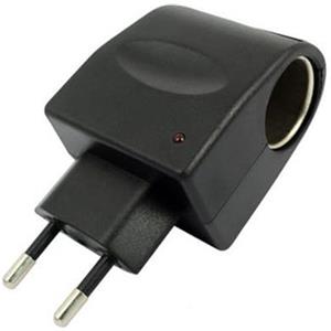 Generic Adattatore caricatore auto - Doppia porta USB con display a LED, accessorio robusto per veicoli | caricatore accendisigari compatto, presa corrente 12 V/24 V resistente, gadget portatile per Campin
