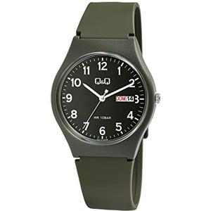 CITIZEN Q&Q S7230964 - Orologio analogico digitale automatico con cinturino, multicolore, cinghia