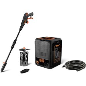 Black+Decker Idropulitrice BXPW1900C, Compatta, ad Alta Pressione, per Auto ed Esterni Casa, Pressione max. 150 bar, Portata max. 460 l/h, Potenza Assorbita 1900 W